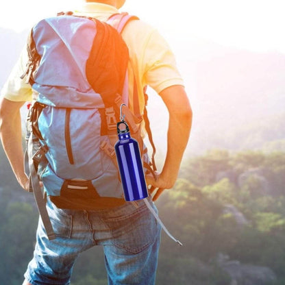 Aluminium Sports Water Bottle, 1 Pc (Capacity 500 ML Approx) - infinityexculsivestore.com