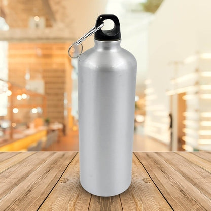 Aluminium Sports Water Bottle, 1 Pc (Capacity 750 ML Approx) - infinityexculsivestore.com