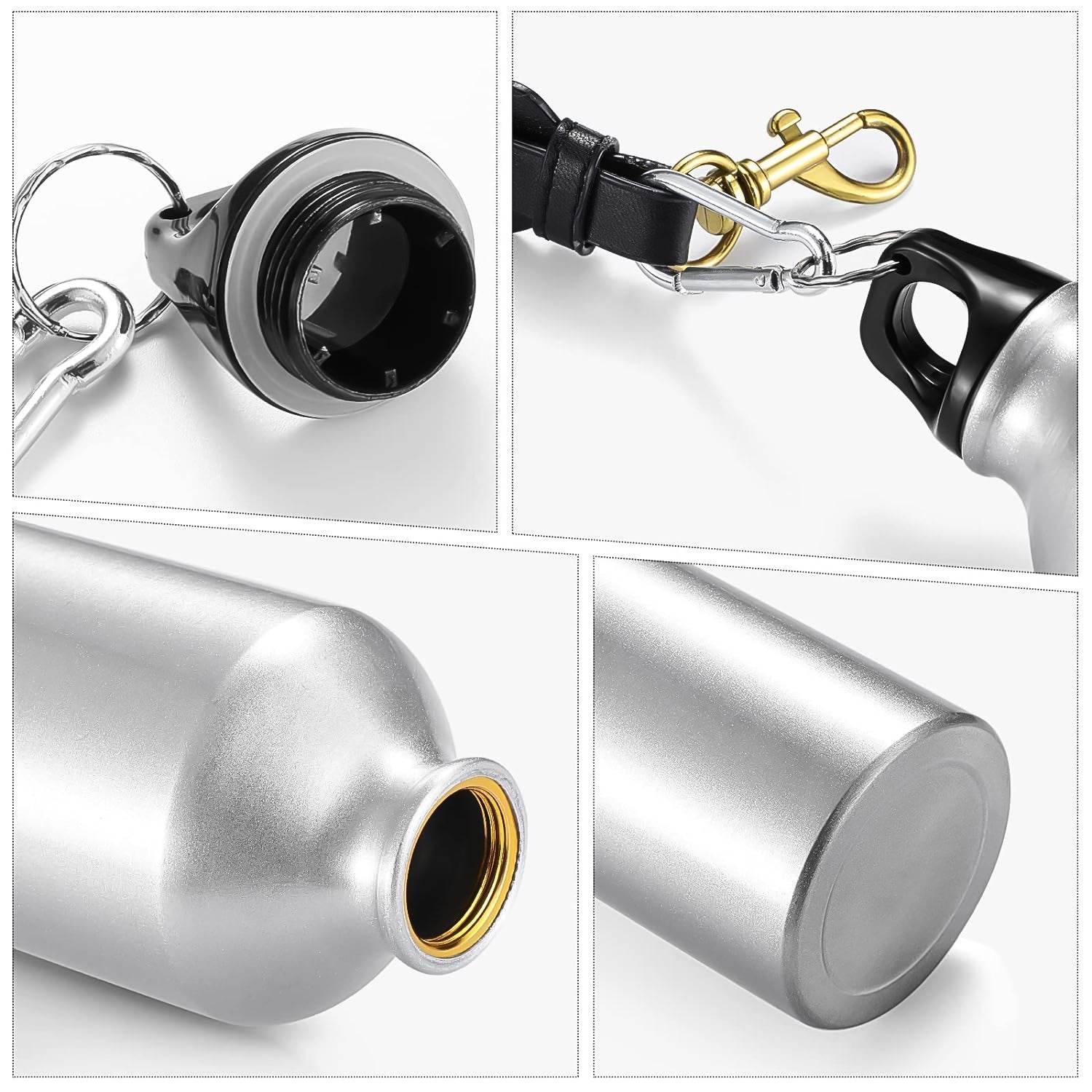 Aluminium Sports Water Bottle, 1 Pc (Capacity 750 ML Approx) - infinityexculsivestore.com