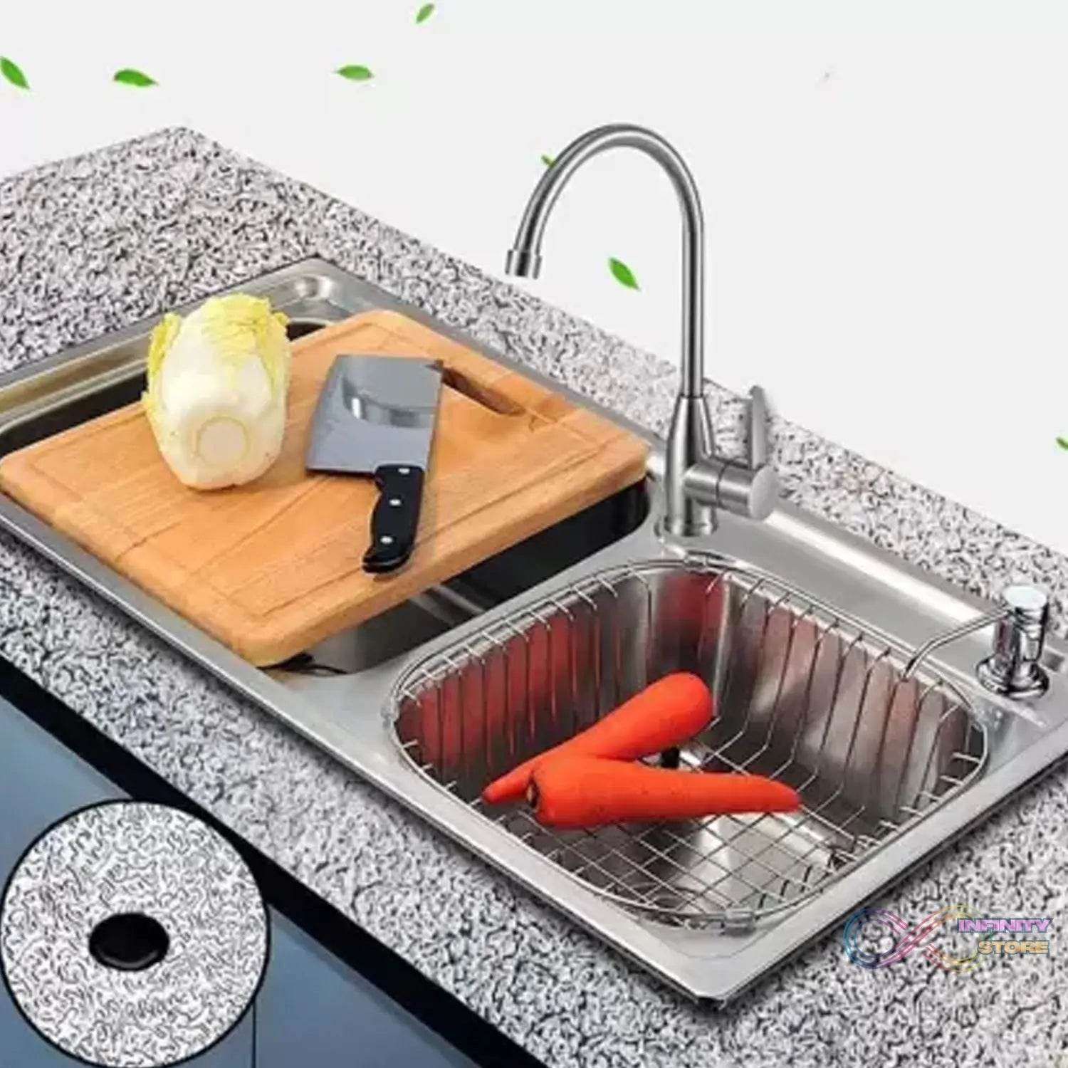 Aluminium foil for Kitchen and Aluminium Foil Paper Sticker Roll for Kitchen Wall, Drawers. (60cmx2Meter) - infinityexculsivestore.com