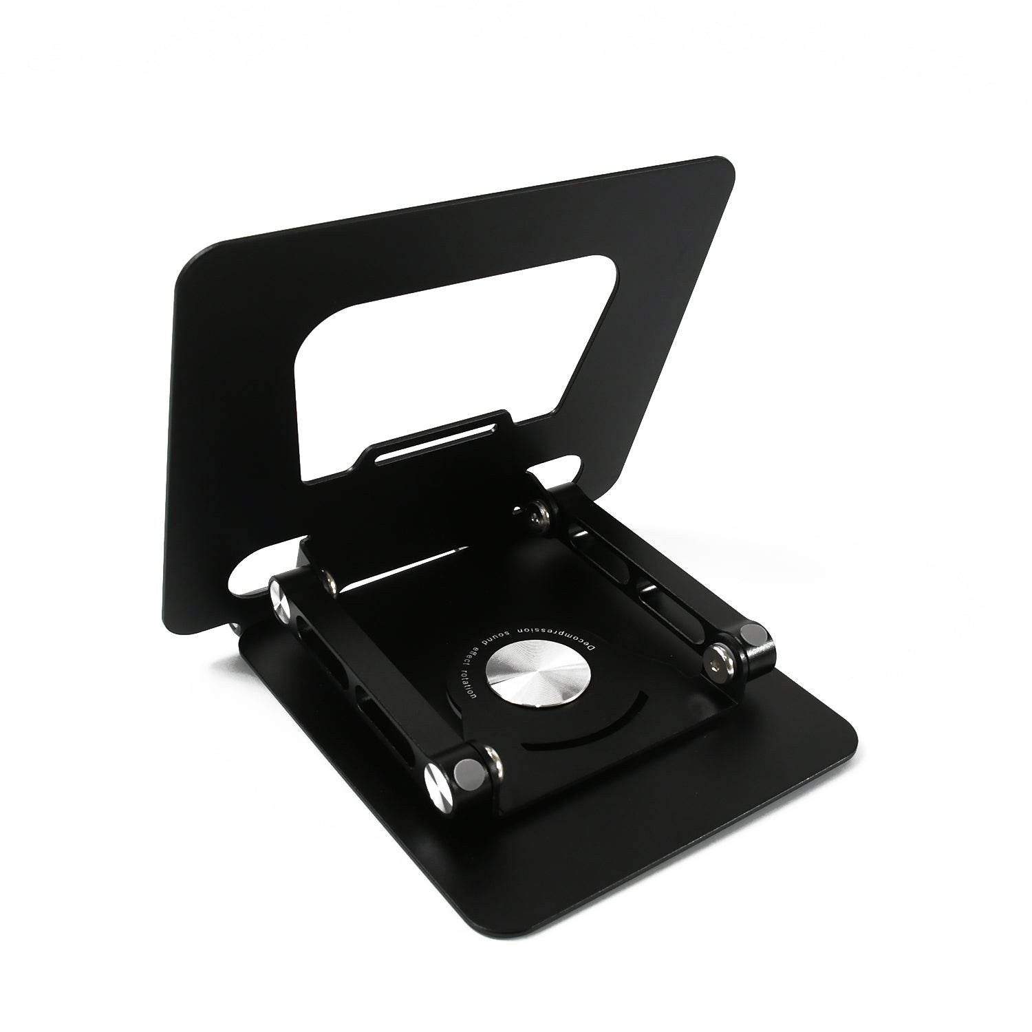 Aluminum Alloy 360°Rotating Bracket, Adjustable Tablet Stand, Portable Foldable Ergonomic Tablet Support - infinityexculsivestore.com