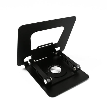 Aluminum Alloy 360°Rotating Bracket, Adjustable Tablet Stand, Portable Foldable Ergonomic Tablet Support - infinityexculsivestore.com