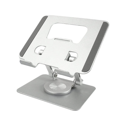 Aluminum Alloy 360°Rotating Bracket, Adjustable Tablet Stand, Portable Foldable Ergonomic Tablet Support - infinityexculsivestore.com