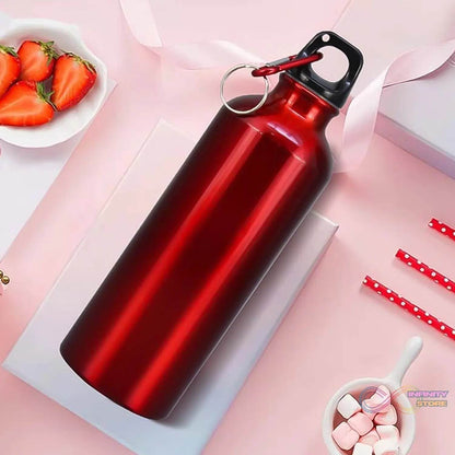 Aluminum Durable Sports Water Bottle (1 Pc / Mix Size & Color) - infinityexculsivestore.com