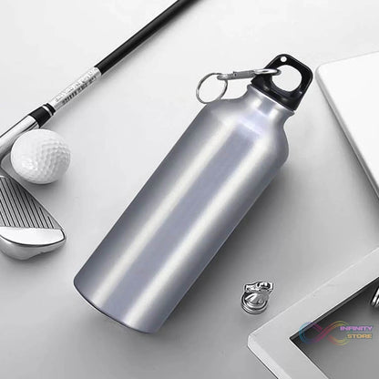 Aluminum Durable Sports Water Bottle (1 Pc / Mix Size & Color) - infinityexculsivestore.com