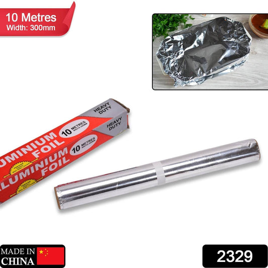 Aluminum Foil Roll Heavy Duty Non Stick Thick Aluminum Foil Sheet Baking Grilling Tool (10mX300mm) - infinityexculsivestore.com
