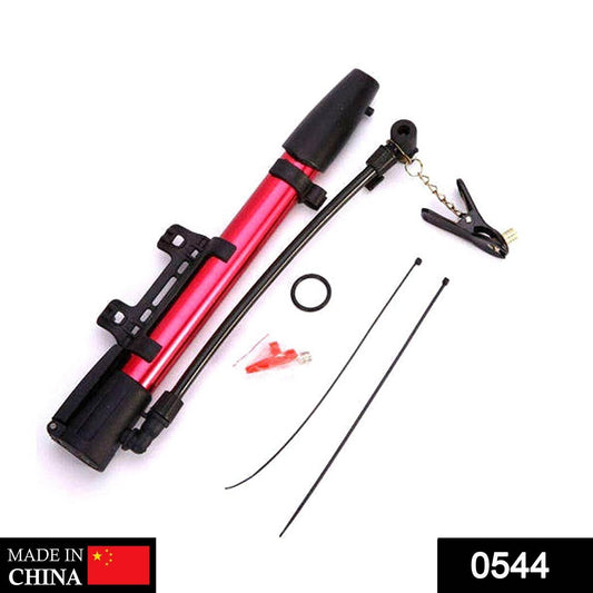 Aluminum Mini Bicycle Air Pump (Multicolor) - infinityexculsivestore.com