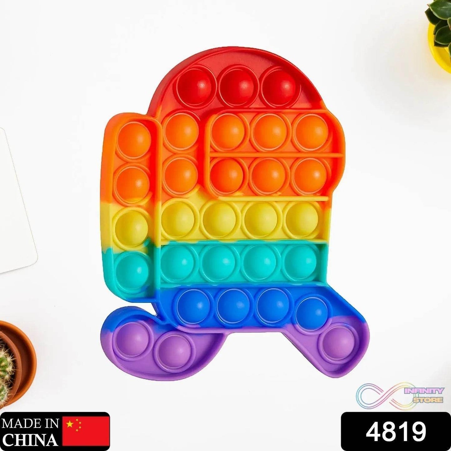 Among US Running Fidget Toy used by kids, children's and even adults for playing and entertaining purposes etc. - infinityexculsivestore.com