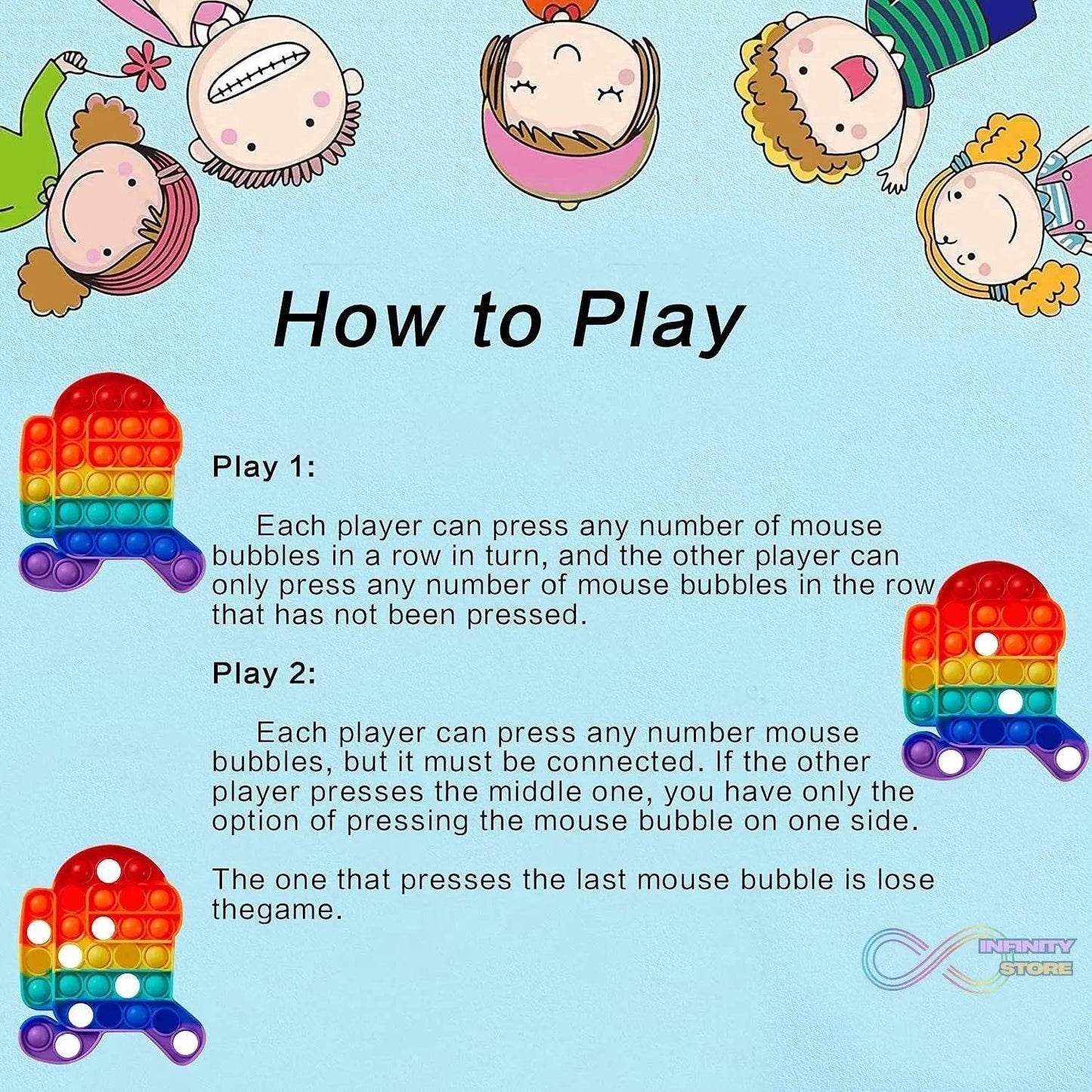 Among US Running Fidget Toy used by kids, children's and even adults for playing and entertaining purposes etc. - infinityexculsivestore.com