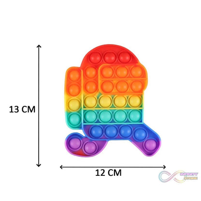 Among US Running Fidget Toy used by kids, children's and even adults for playing and entertaining purposes etc. - infinityexculsivestore.com