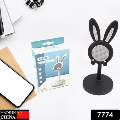 Cute Bunny Phone Stand, Angle Height Adjustable Phone Stand for Desk, Kawaii Phone Holder Desk Accessories, Easter Bunny Gifts Favor for Girl & Boys Accessories for Phone, Tablet, Easter Gifts Favors - infinityexculsivestore.com