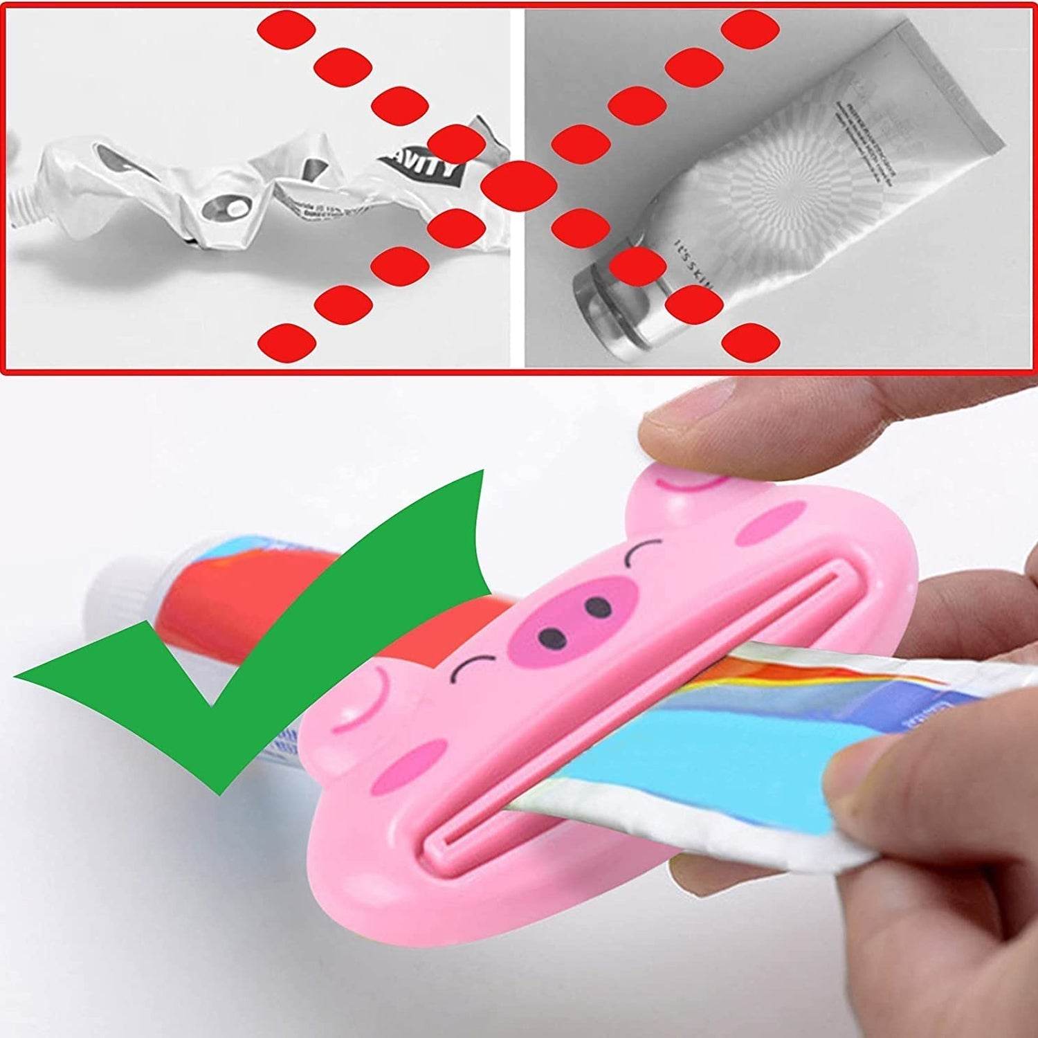 Animal Design Toothpaste Squeezer for Easy Dispensing - infinityexculsivestore.com