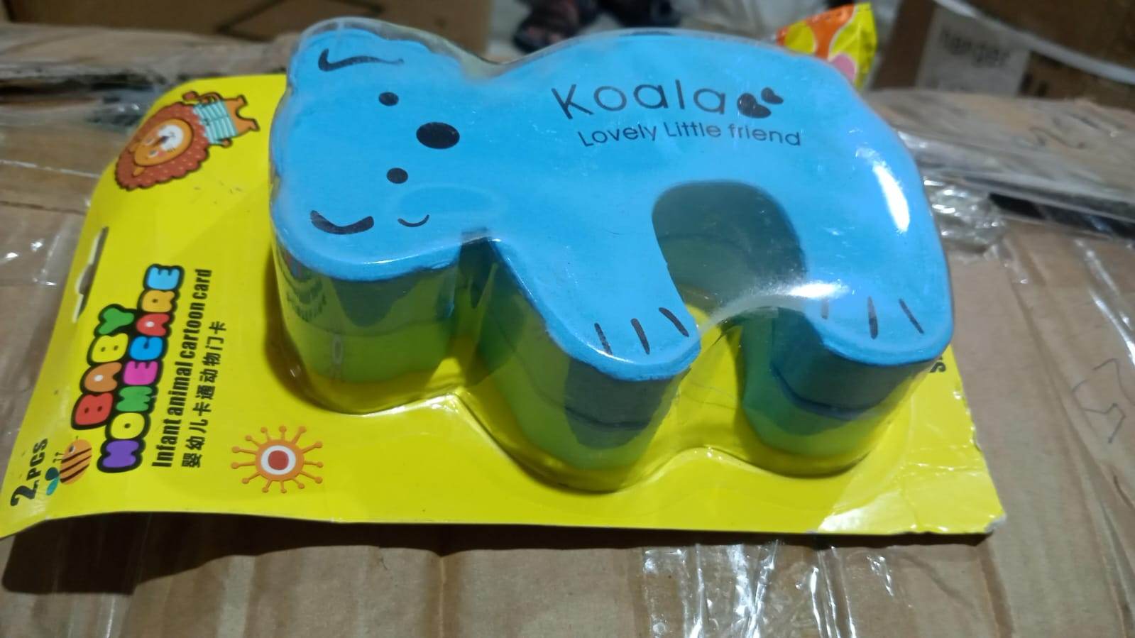 Animal Shape Door Stopper Lock Safety Guard, Kids Safety and Protection Finger Pich Door Guard, Baby Safety Cute Animal Security Door Stopper (2pc Set) - infinityexculsivestore.com