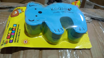 Animal Shape Door Stopper Lock Safety Guard, Kids Safety and Protection Finger Pich Door Guard, Baby Safety Cute Animal Security Door Stopper (2pc Set) - infinityexculsivestore.com