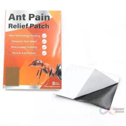 Ant Pain Relief Patch - Pack of 8 Patches | Instant Relief from Muscular Pain & Joint Pain| Natural Pain Relief Patches | Powerful Pain Relief, No Side Effects - infinityexculsivestore.com