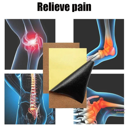 Ant Pain Relief Patch - Pack of 8 Patches | Instant Relief from Muscular Pain & Joint Pain| Natural Pain Relief Patches | Powerful Pain Relief, No Side Effects - infinityexculsivestore.com