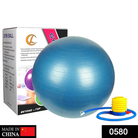 Anti-Burst Gym Ball with Pump (75 cm) - infinityexculsivestore.com