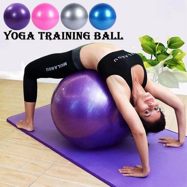 Anti-Burst Gym Ball with Pump (75 cm) - infinityexculsivestore.com