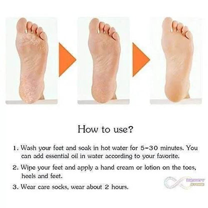 Anti Crack silicone Gel Foot Protector Moisturizing Socks - infinityexculsivestore.com