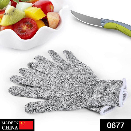 Anti Cutting Resistant Hand Safety Cut-Proof Protection Gloves (Multicolour) - infinityexculsivestore.com