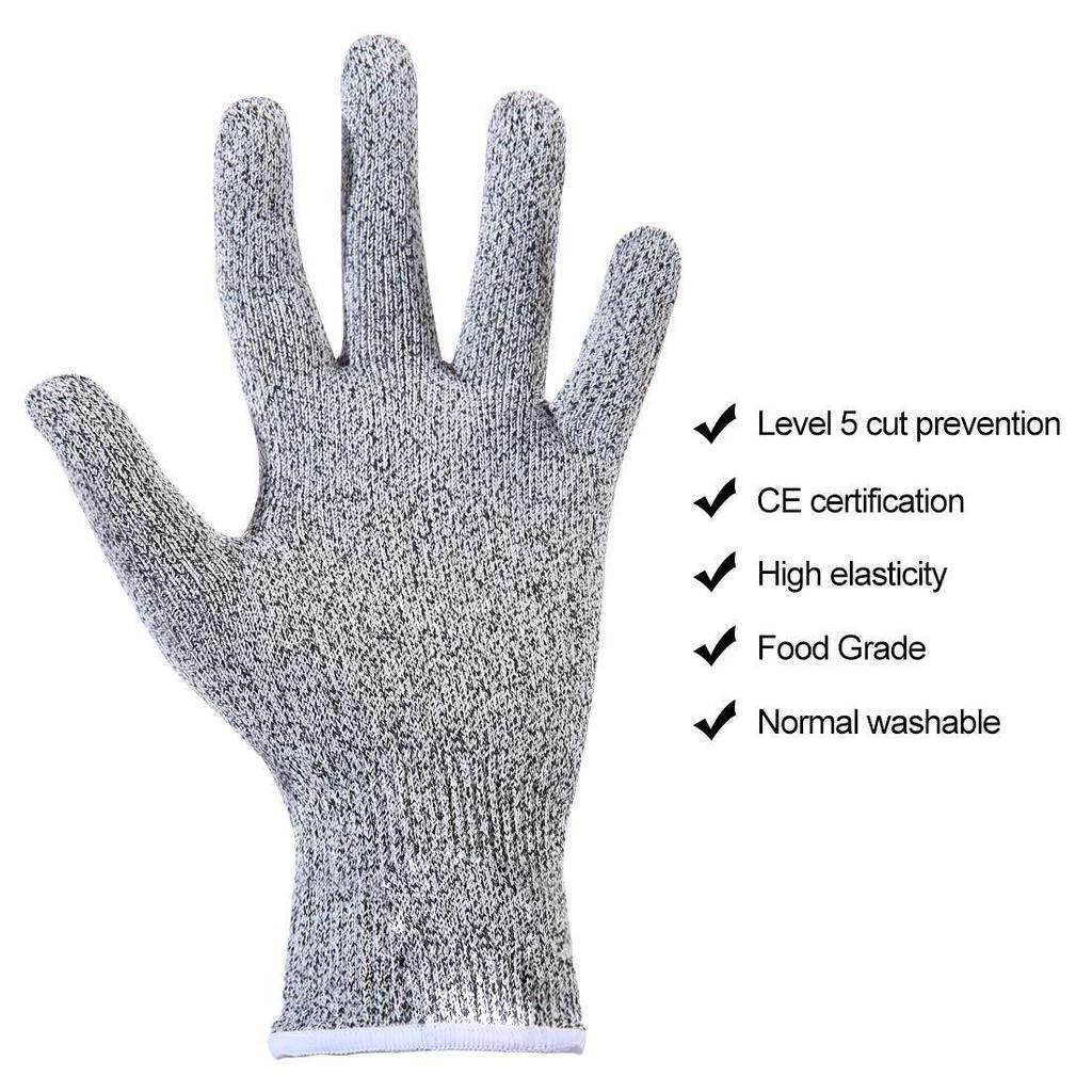 Anti Cutting Resistant Hand Safety Cut-Proof Protection Gloves (Multicolour) - infinityexculsivestore.com