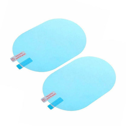 Anti Fog Anti Scratch Interior Rearview Car Mirror Film Waterproof HD Clear Protective Sticker Film for Safe Driving, Car Mirrors, Side Windows - infinityexculsivestore.com