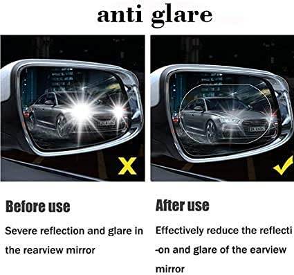 Anti Fog Anti Scratch Interior Rearview Car Mirror Film Waterproof HD Clear Protective Sticker Film for Safe Driving, Car Mirrors, Side Windows - infinityexculsivestore.com