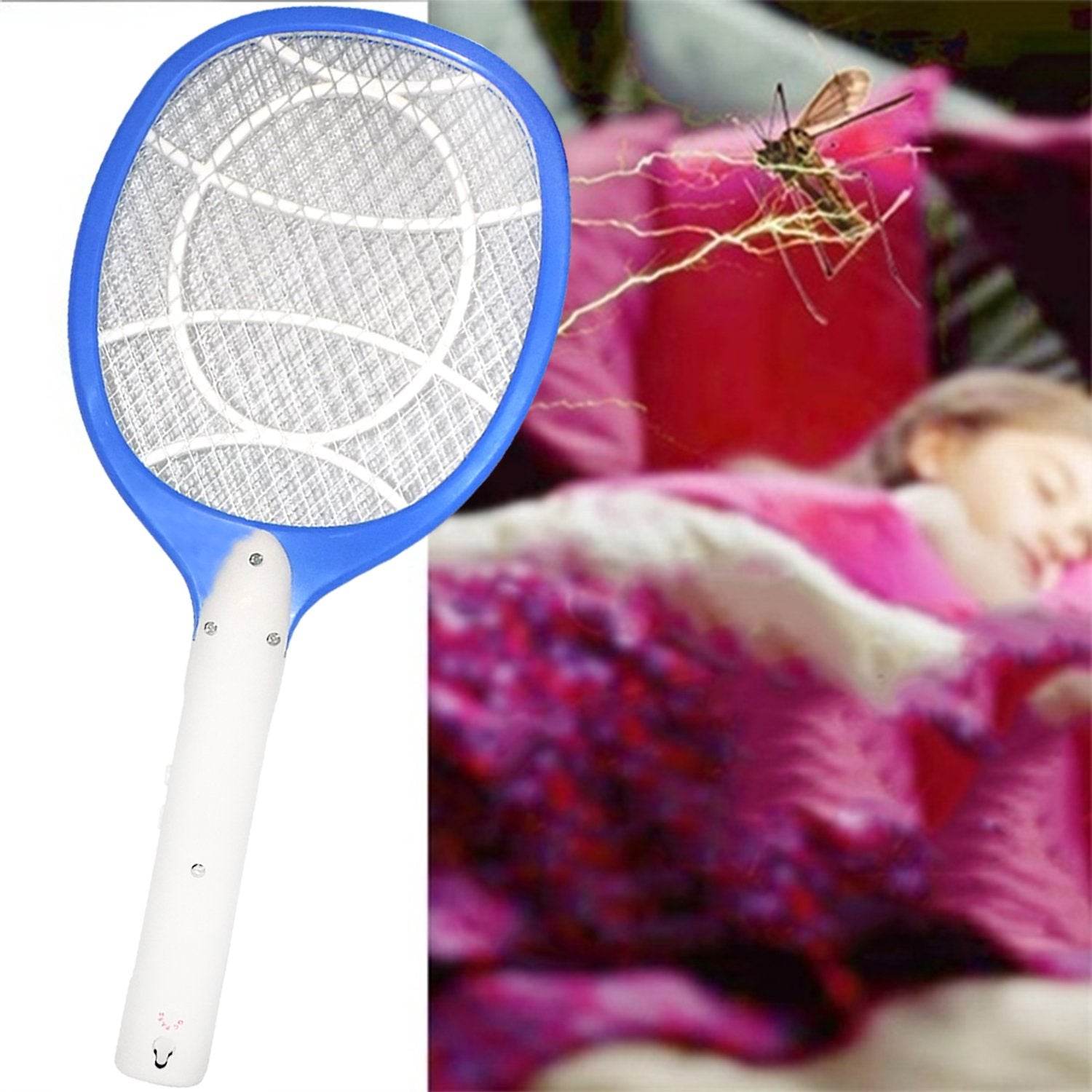Anti Mosquito Racket - Rechargeable Insect Killer Bat - infinityexculsivestore.com
