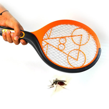 Anti Mosquito Racquet Rechargeable Insect Killer Bat with LED Light - infinityexculsivestore.com