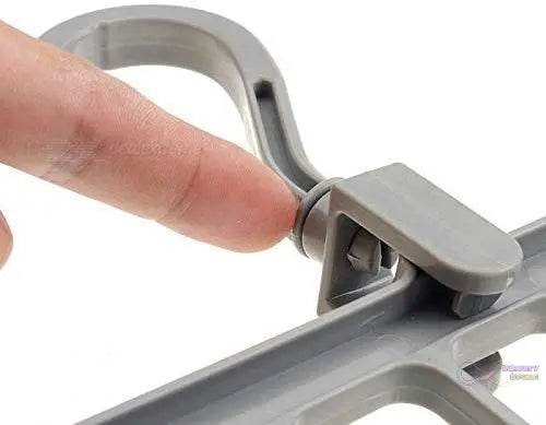 Anti-Skid Plastic 9-Holes Magic Wardrobe Folding Hangers - infinityexculsivestore.com