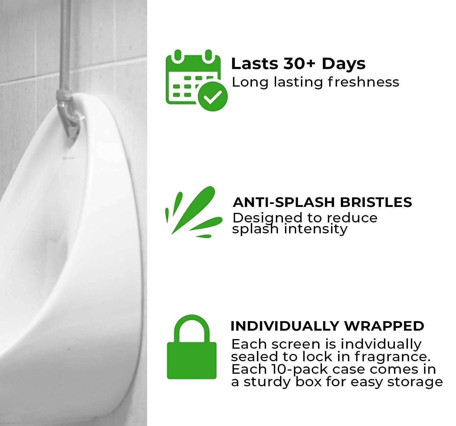 Anti Splash Urinal Round Screen Mat - infinityexculsivestore.com