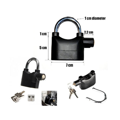 Anti Theft Security Pad Lock with Smart Alarm - infinityexculsivestore.com