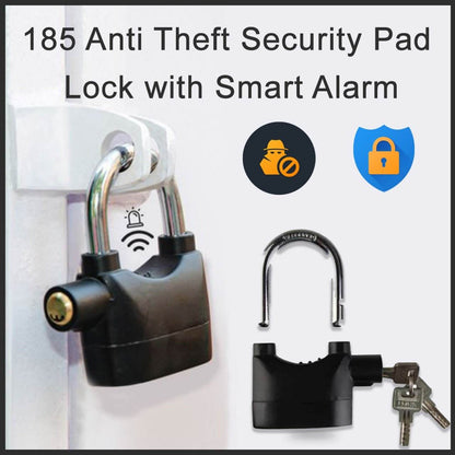 Anti Theft Security Pad Lock with Smart Alarm - infinityexculsivestore.com