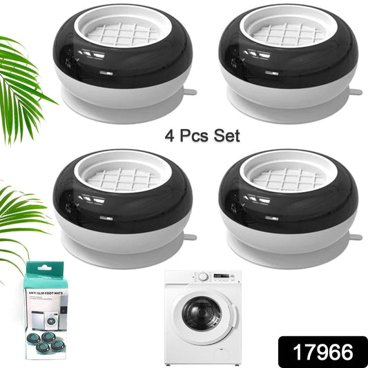 Anti Vibration Pads for Washing Machine, Washing Machine Base Foot Pads Non Slip Heighten Shock and Noise Cancelling Base Pads (4 pcs Set) - infinityexculsivestore.com