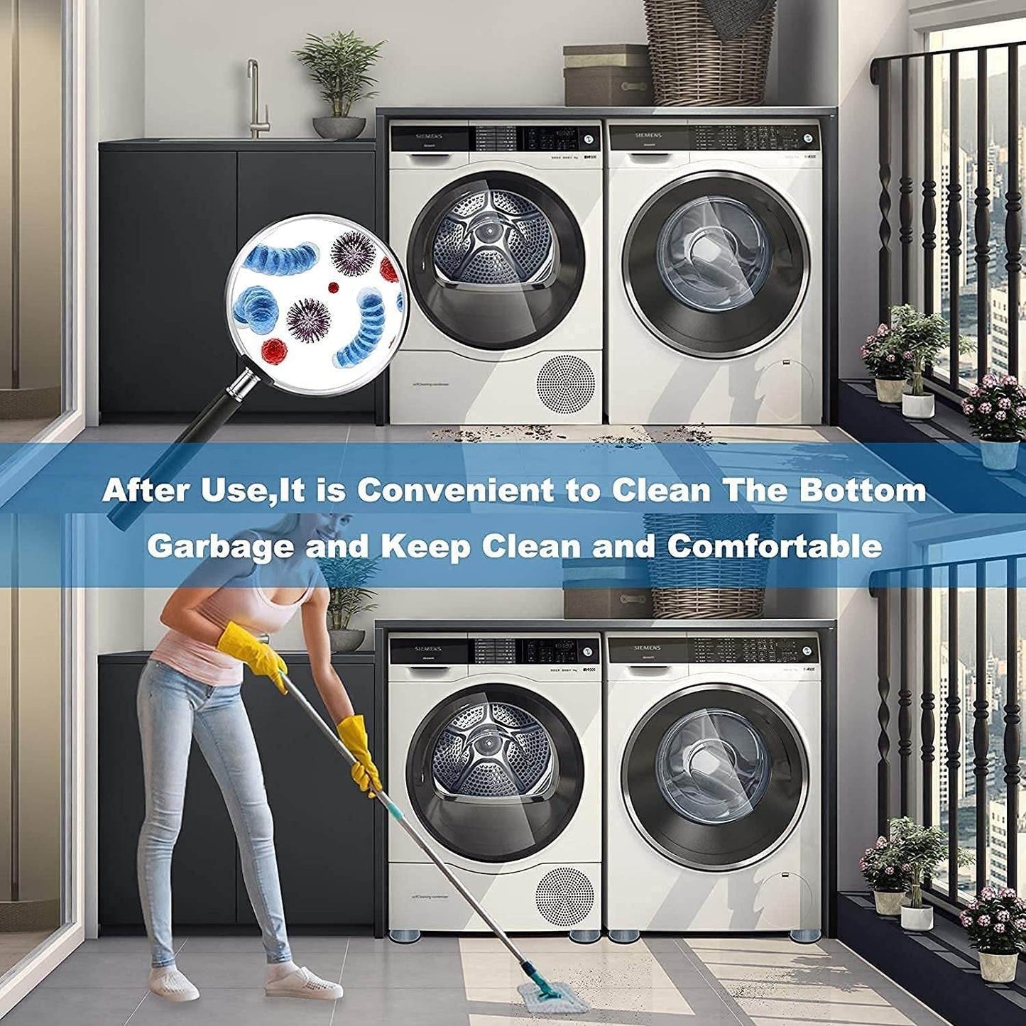 Anti Vibration Pads with Suction Cup Feet - infinityexculsivestore.com