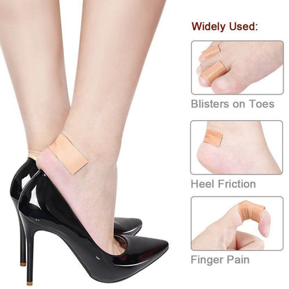 Anti-Wear Foam Cotton Heel Sticker Tape Patch Blister Plaster Waterproof First Aid Blister Pedicure Pad Foot Care Insole - infinityexculsivestore.com