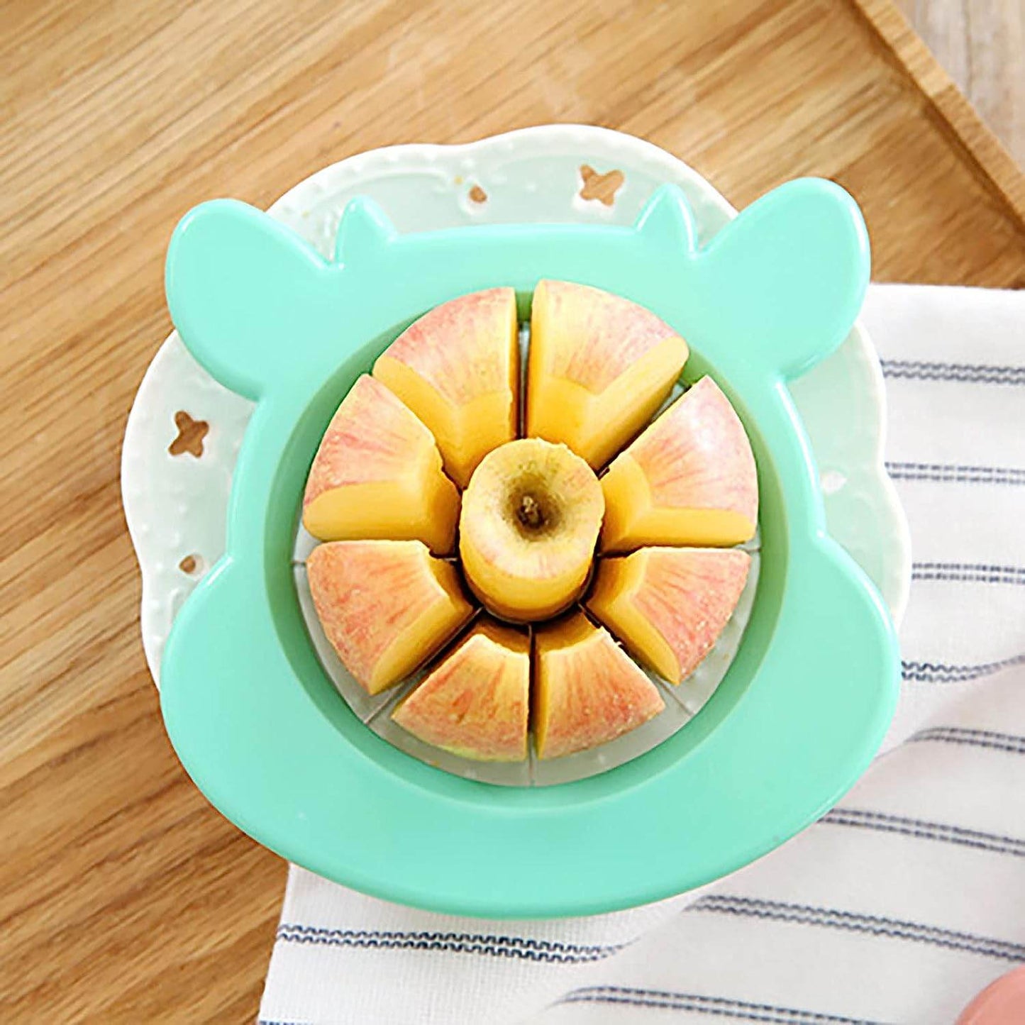 Apple Cutter Knife Corers Chopper Fruit Slicer Pp Stainless Steel Vegetable - Funnel Apple Peeler Gadget & Pasta Layer Apple Kitchen Peeler Apple - infinityexculsivestore.com