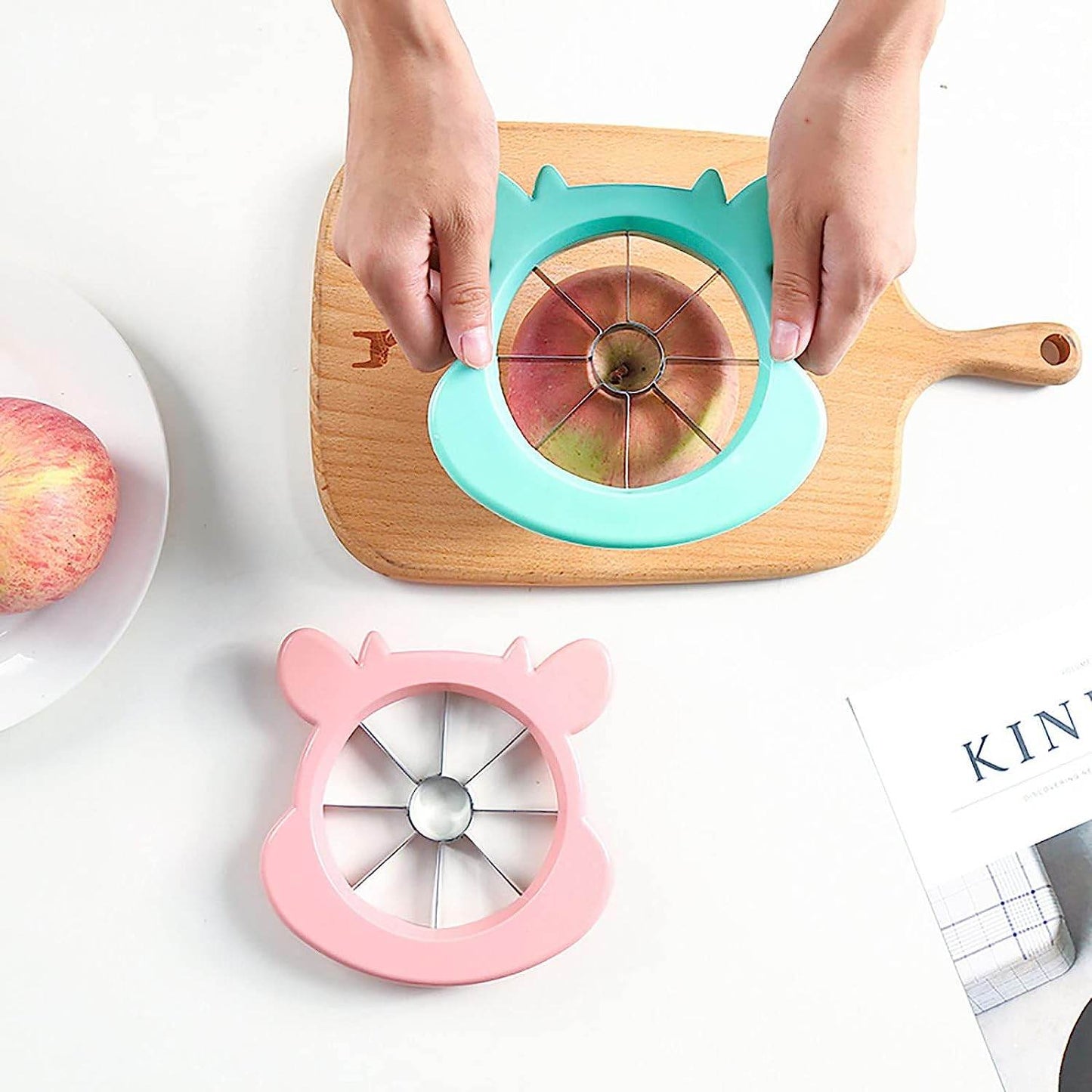 Apple Cutter Knife Corers Chopper Fruit Slicer Pp Stainless Steel Vegetable - Funnel Apple Peeler Gadget & Pasta Layer Apple Kitchen Peeler Apple - infinityexculsivestore.com