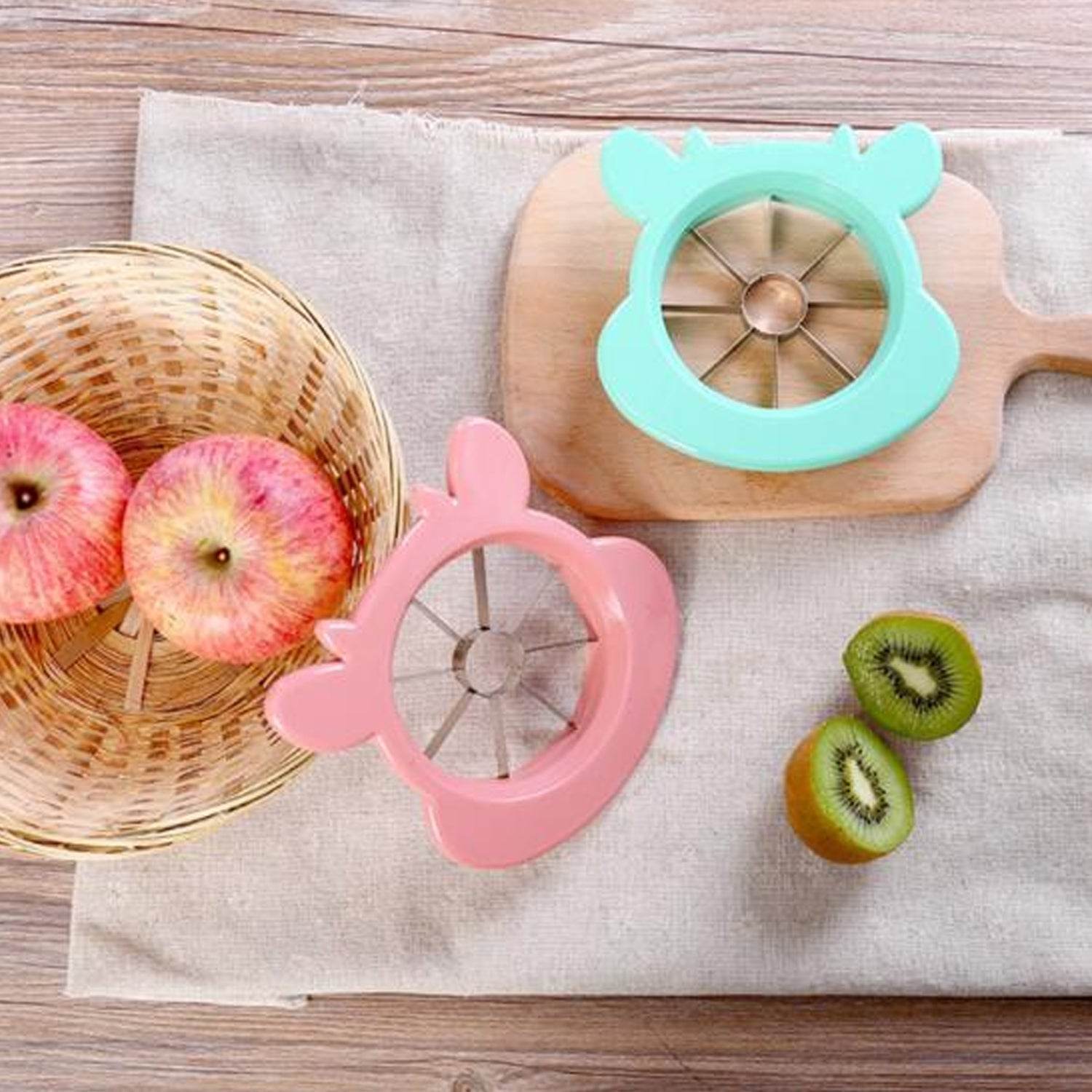 Apple Cutter Knife Corers Chopper Fruit Slicer Pp Stainless Steel Vegetable - Funnel Apple Peeler Gadget & Pasta Layer Apple Kitchen Peeler Apple - infinityexculsivestore.com