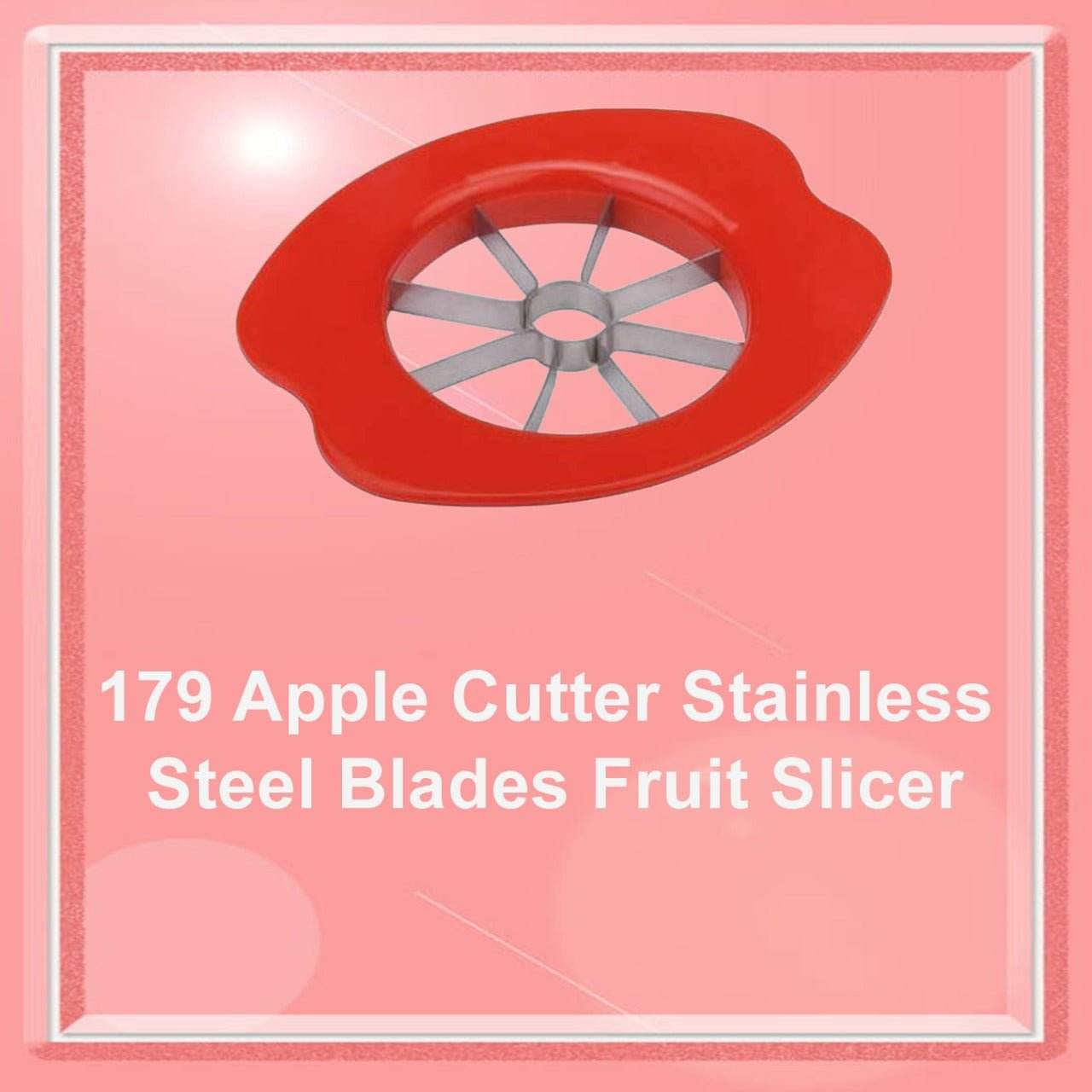 Apple Cutter Stainless Steel Blades Fruit Slicer - infinityexculsivestore.com