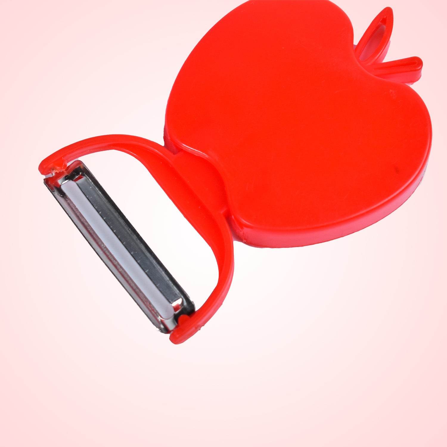 Apple Shaped Folding Peeler Vegetable Peeler for Kitchen, Home Fruit Peelers, Great for Peeling Potato, All Types of Vegetable - infinityexculsivestore.com