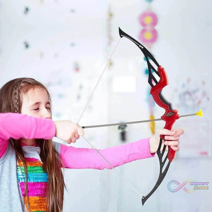 Arrow Big & Archery Toy (1 Dhanush, 3 Arrow, 1 Target, 1 Arrow Holder / 1 Set) - infinityexculsivestore.com