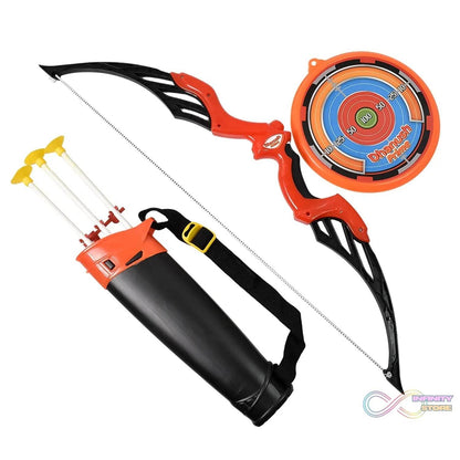 Arrow Big & Archery Toy (1 Dhanush, 3 Arrow, 1 Target, 1 Arrow Holder / 1 Set) - infinityexculsivestore.com