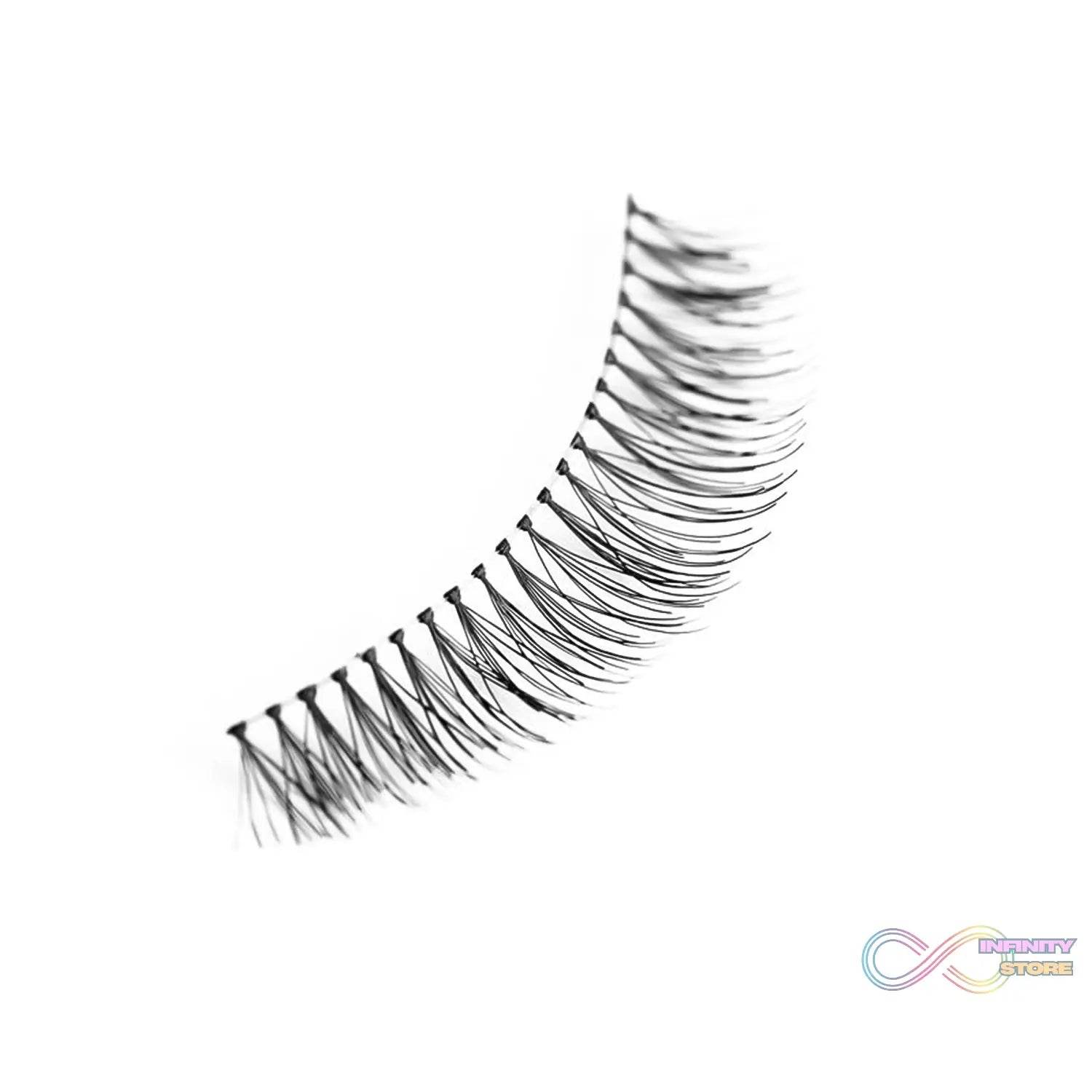 Artificial / Fake Eyelash Extensions Natural & Lightweight (1 Pc / 12 Mm) - infinityexculsivestore.com