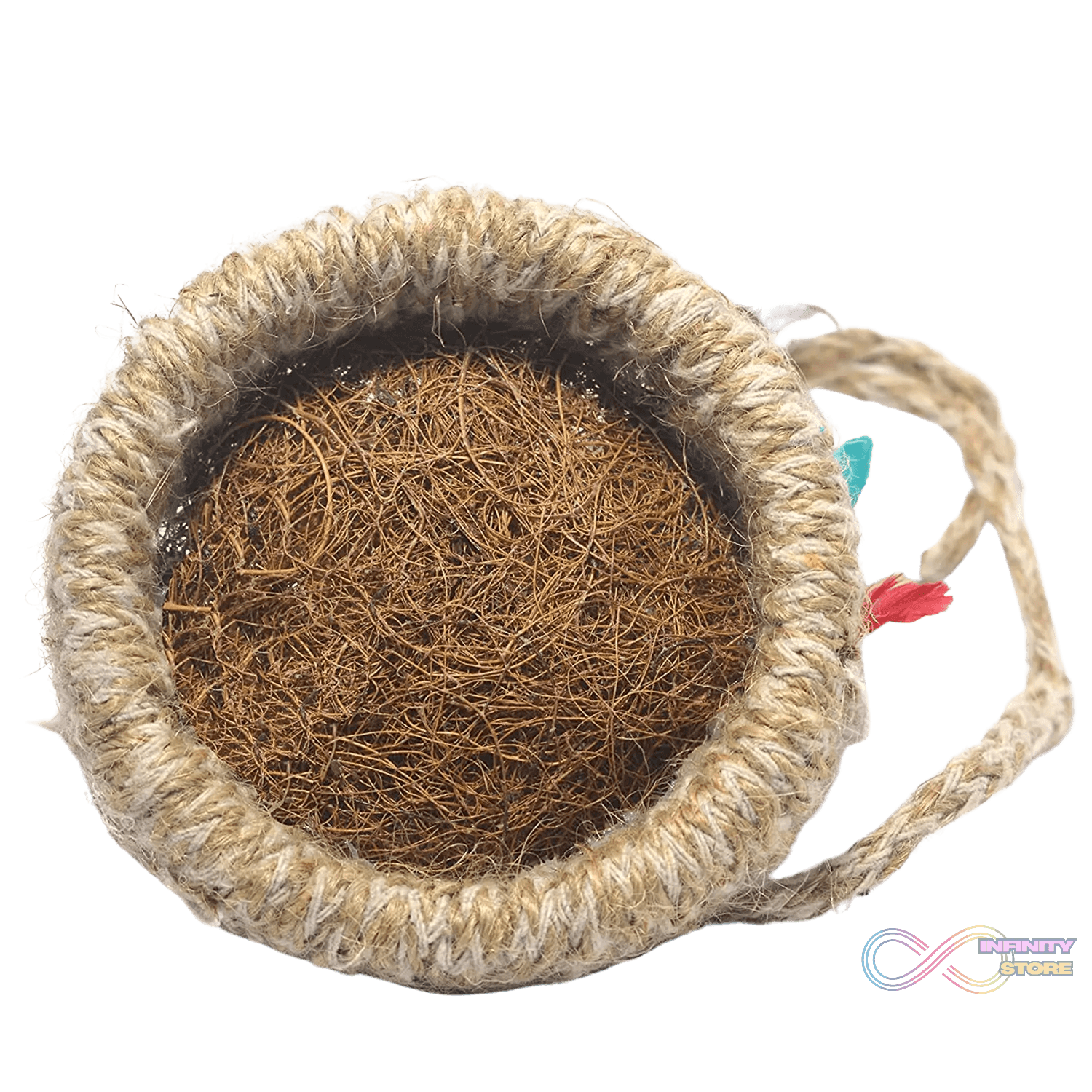 Artificial Jute Hanging Birds Nest Jhumar Chidiyan Ka Ghosla - infinityexculsivestore.com
