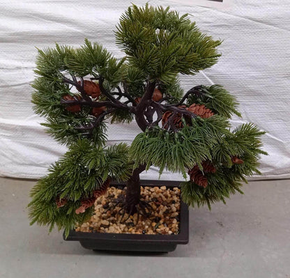 Artificial Potted Plant with Square Pot - infinityexculsivestore.com