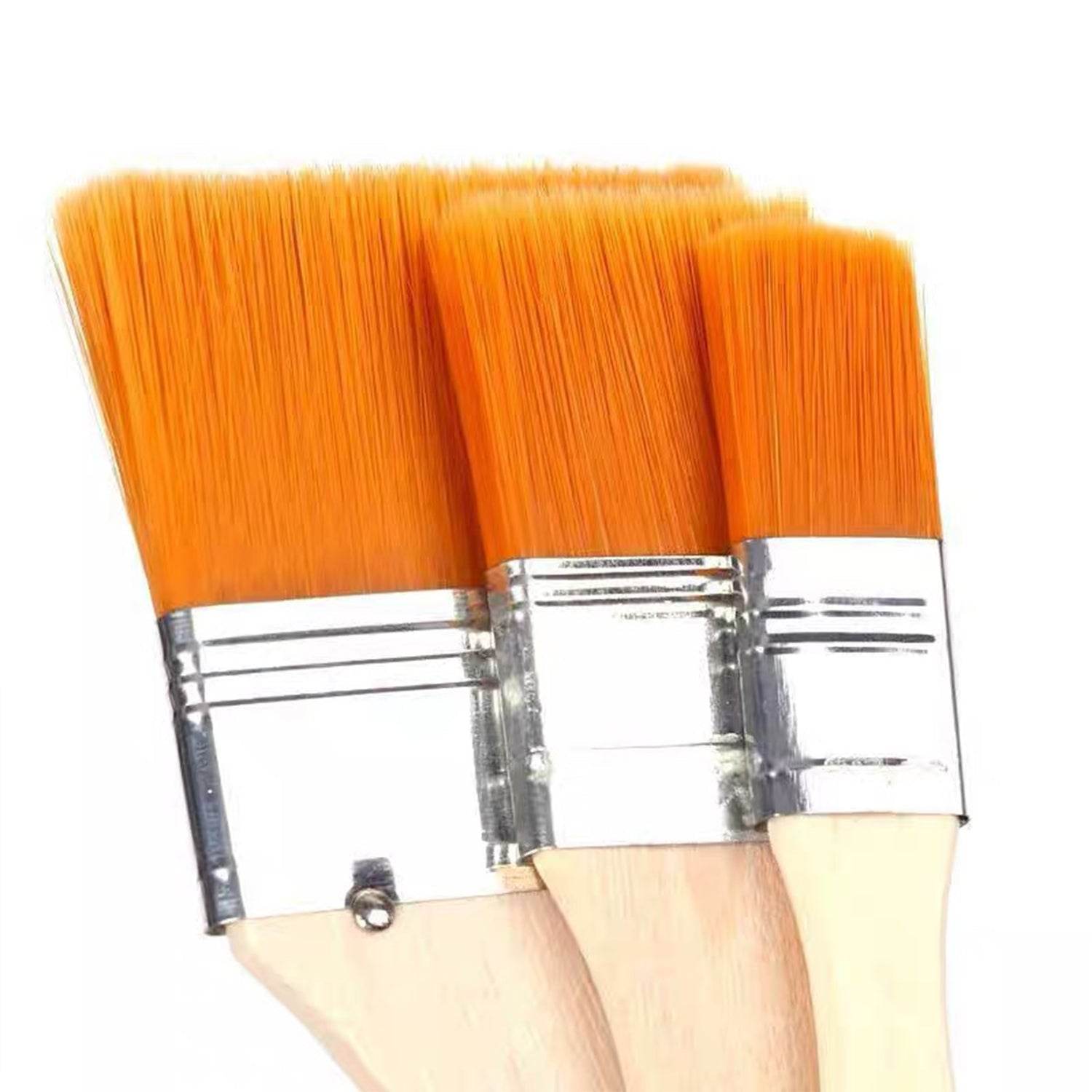 Artistic Flat Painting Brush - Set of 5 - infinityexculsivestore.com