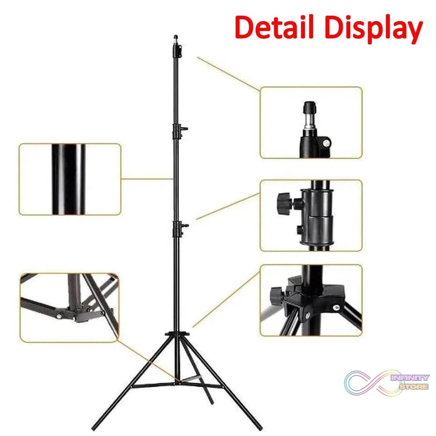 Artists' Portable Lightweight Metal Display Easel with Free Weatherproof - infinityexculsivestore.com