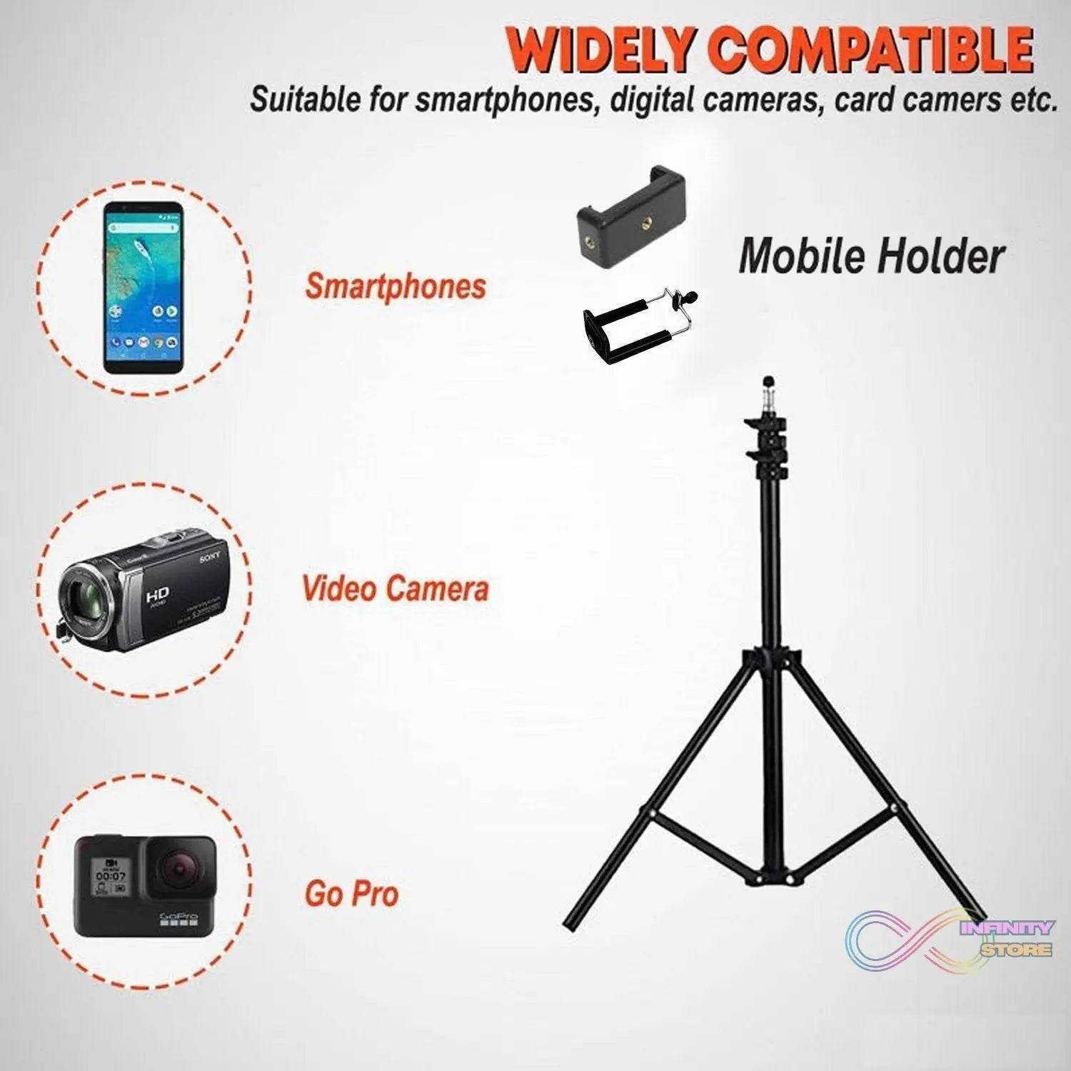 Artists' Portable Lightweight Metal Display Easel with Free Weatherproof - infinityexculsivestore.com