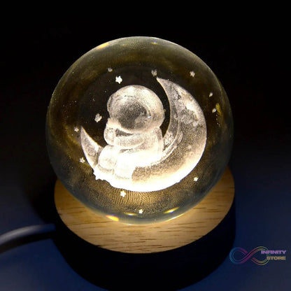 Astronaut Ball Night Light Lamp Decorative Lamp For Living Room Decor (1 Pc) - infinityexculsivestore.com